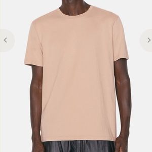 FRAME denim Los angeles logo t-shirt powder brick pink L